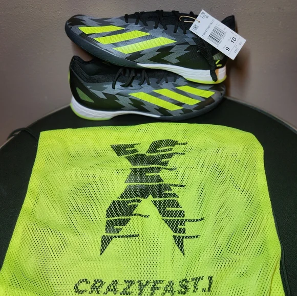 adidas | Shoes | Adidas X Crazyfast Injection Indoor Soccer Shoes Sz 9 Mens  New Womens Sz 1 | Poshmark